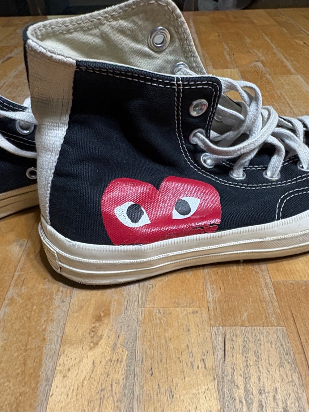Converse Comme des Garcons high top sneakers - Picture 5 of 9